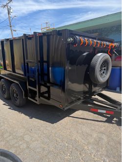Smooth dump trailer