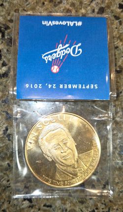 Dodger Vin Scully Coin