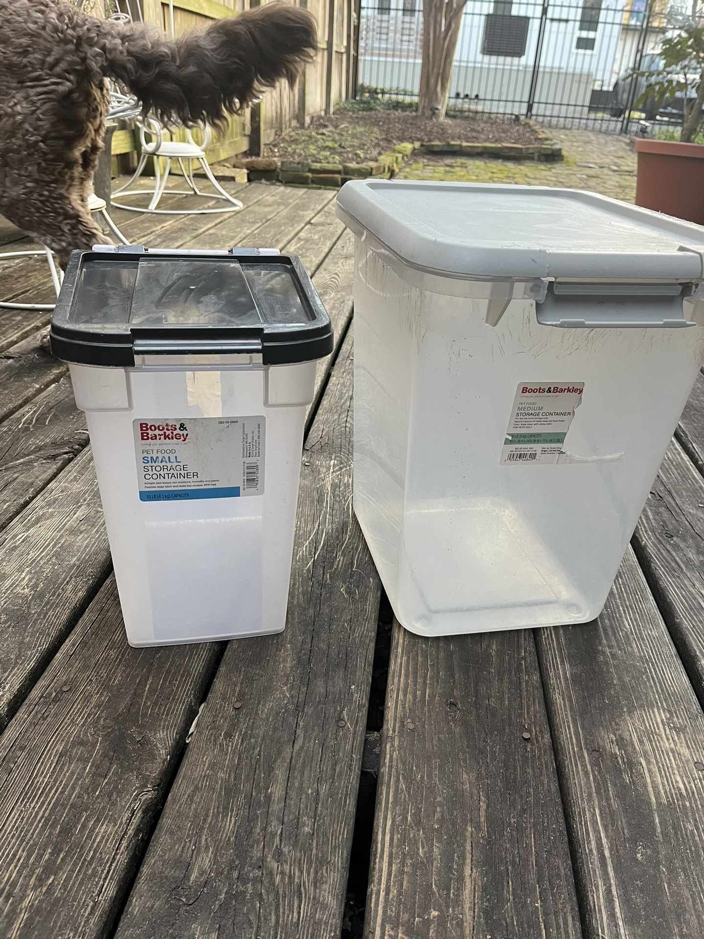 Boots and top barkley food storage