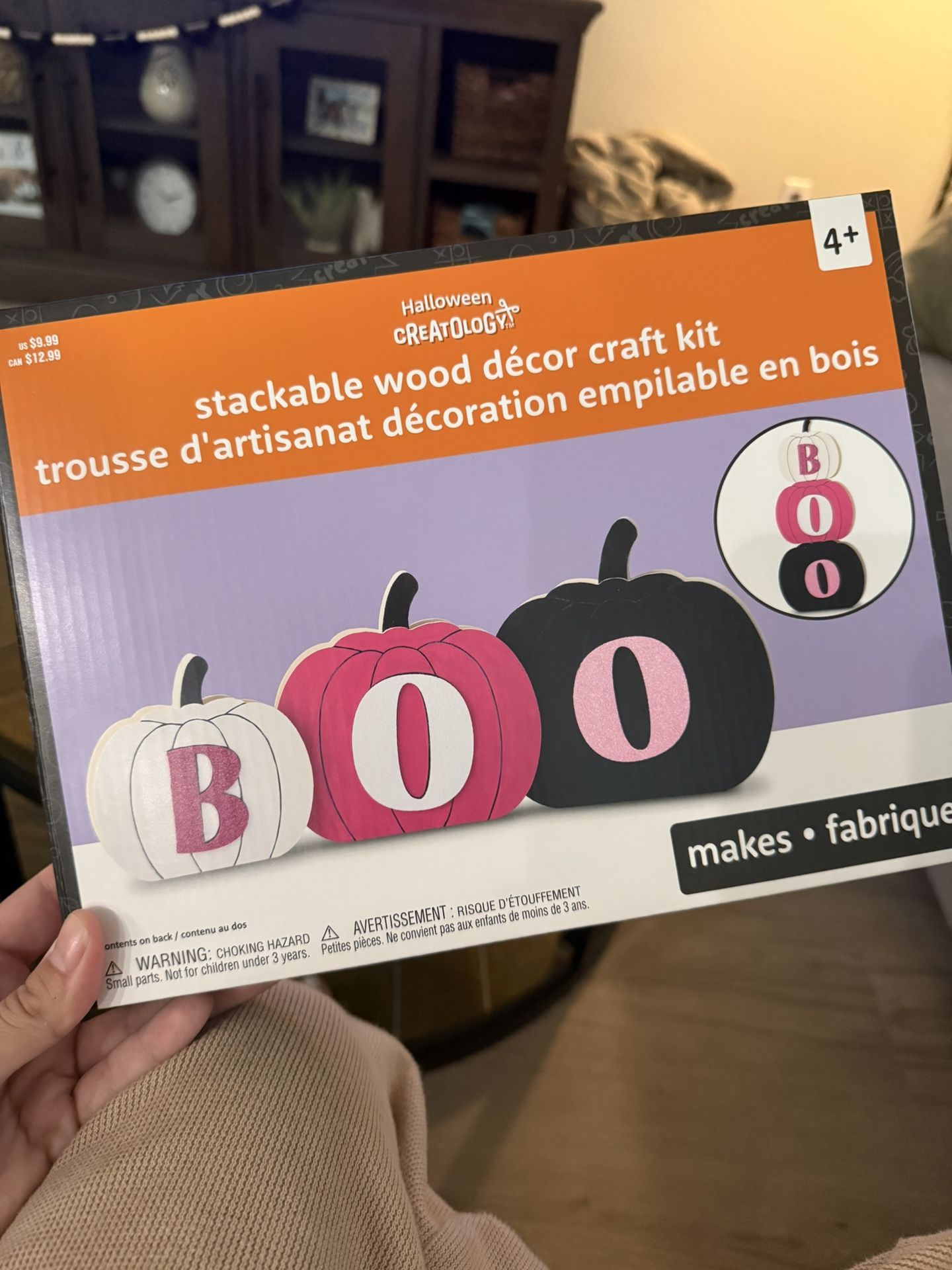 Pumpkin “BOO” Craft