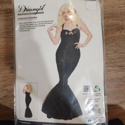 Dark Mermaid Halloween Costume 