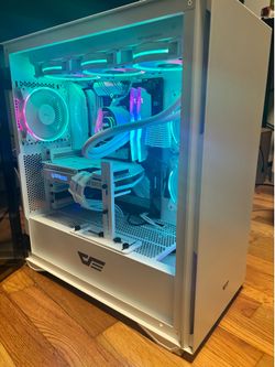 Clean White RGB Build | Rtx 3070 | Ryzen 5 5600x | 32gb ram | 1tb m.2 ssd | 360mm aio |