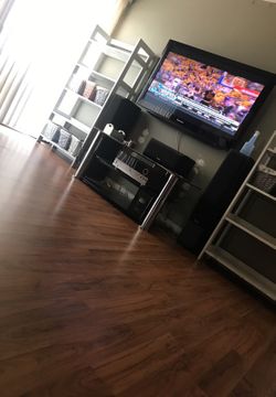 Entertainment Center Glass