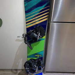 SIMS 158 Snowboard With Bindings