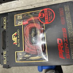 Elite Audio EA-PROK4 Pro Series 100% OFC Copper 4 Gauge Amp Kit