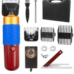 Carpet Trimmer with Shearing Guide and 2 Blades, Speed Adjustable Rug Tufting Carver Clippers, Electric Rug Shears Carpet Carving Tool for Handmade Ru