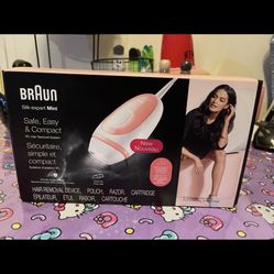 Braun IPL at Home Laser Hair Removal for Women and Men Silk Expert Mini