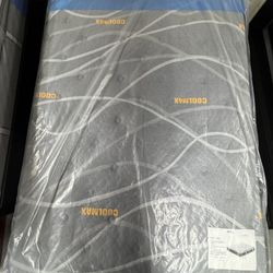Black luxurious high quality bed mattress queen size