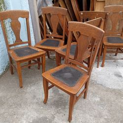 Six Dining Chairs 