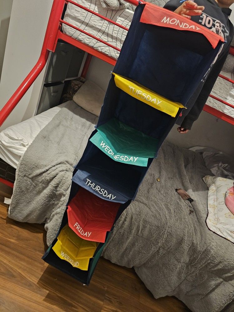Daily Activity Kids Closet Organizer
