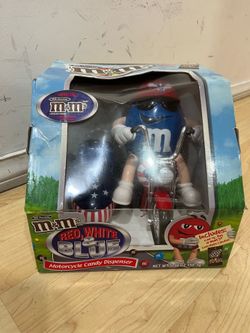M&M Red White And Blue Candy Dispenser
