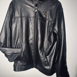 🧥✨ GA Milano Faux Leather Jacket – Size Large ✨🧥