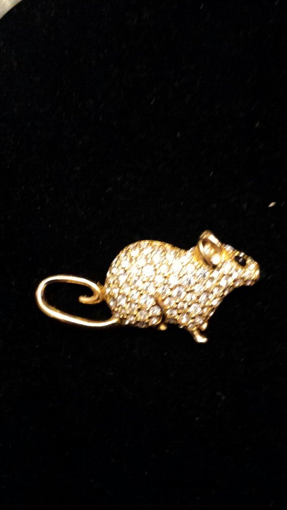 Swarowski brooch