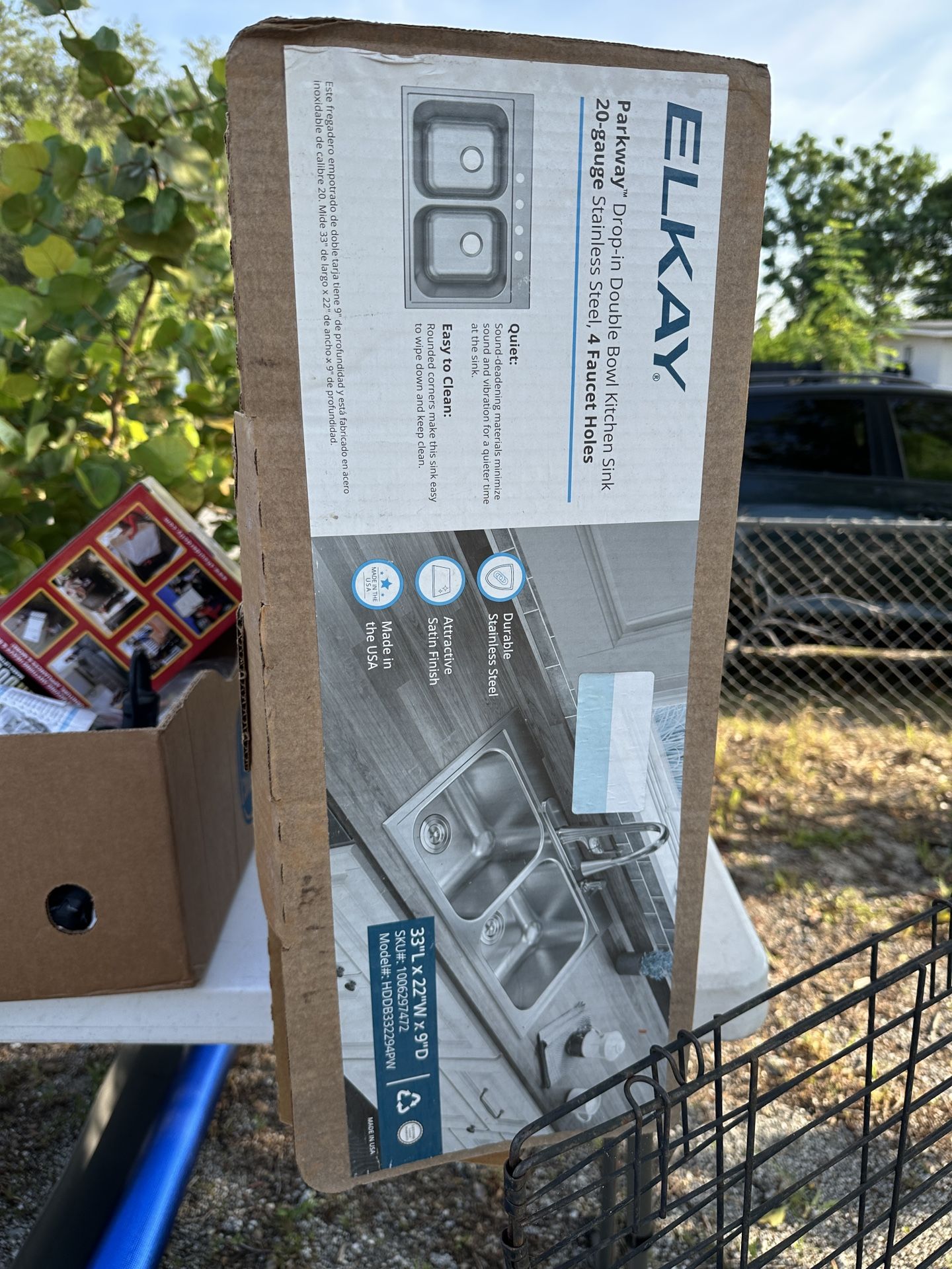 New Double Kitchen Sink For Sale