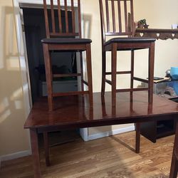 High top Table & 2 Chairs