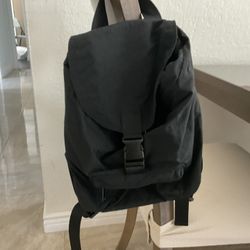 Black Mini Backpack
