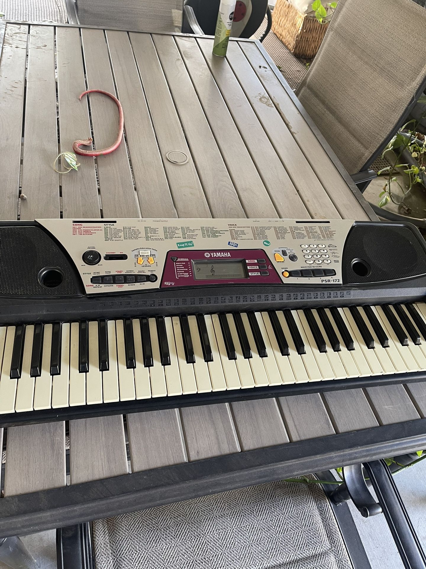 yamaha psr 172