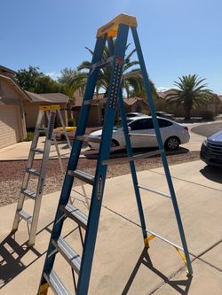 10’ Werner fiberglass ladder