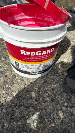 Redgard Waterproofing And Crack Prevention 