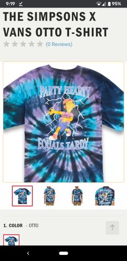 Vans Otto tye dye XL new. Limited sold out in stores