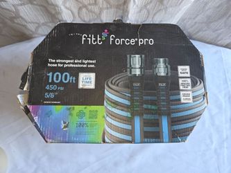 Fitt Force Pro 100ft. Heavy-duty Commercial Grade Water Hose Brand New (Price Is Firm)