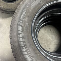 LT 235/80R 17 used   MICHLEN tires  ENERGY SAVER A/S