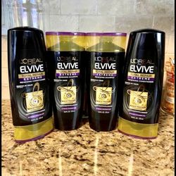 Set of 4 L’Oréal total repair EXTREME shampoo & conditioner•12.6oz•all for $10
