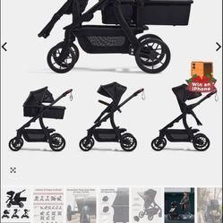 Momcozy Double Stroller 