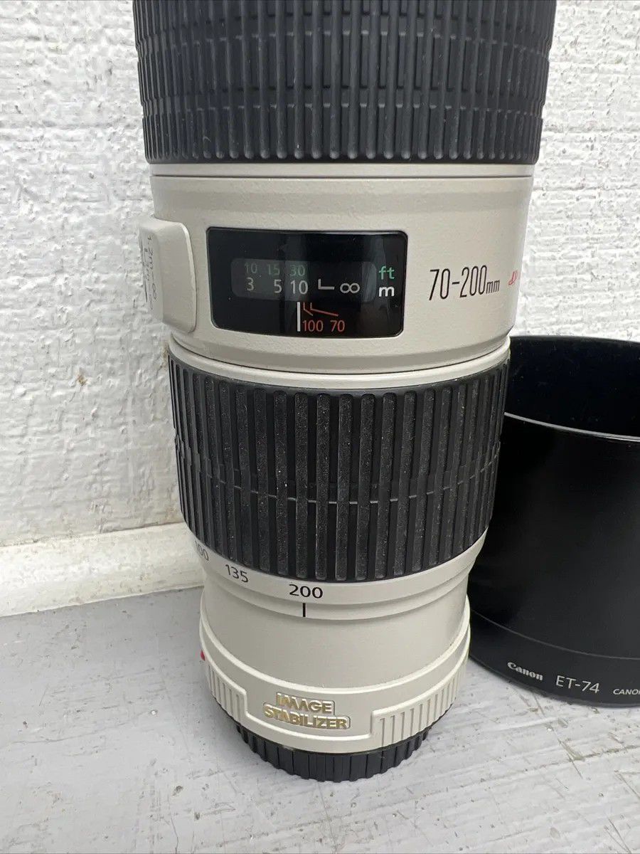 Canon EF 70-200mm Ultrasonic Lens, Stuck Lens 