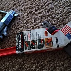 Brand new Ridgid internal wrench no 342.
Ridgid offset hex wrench 2 5/8