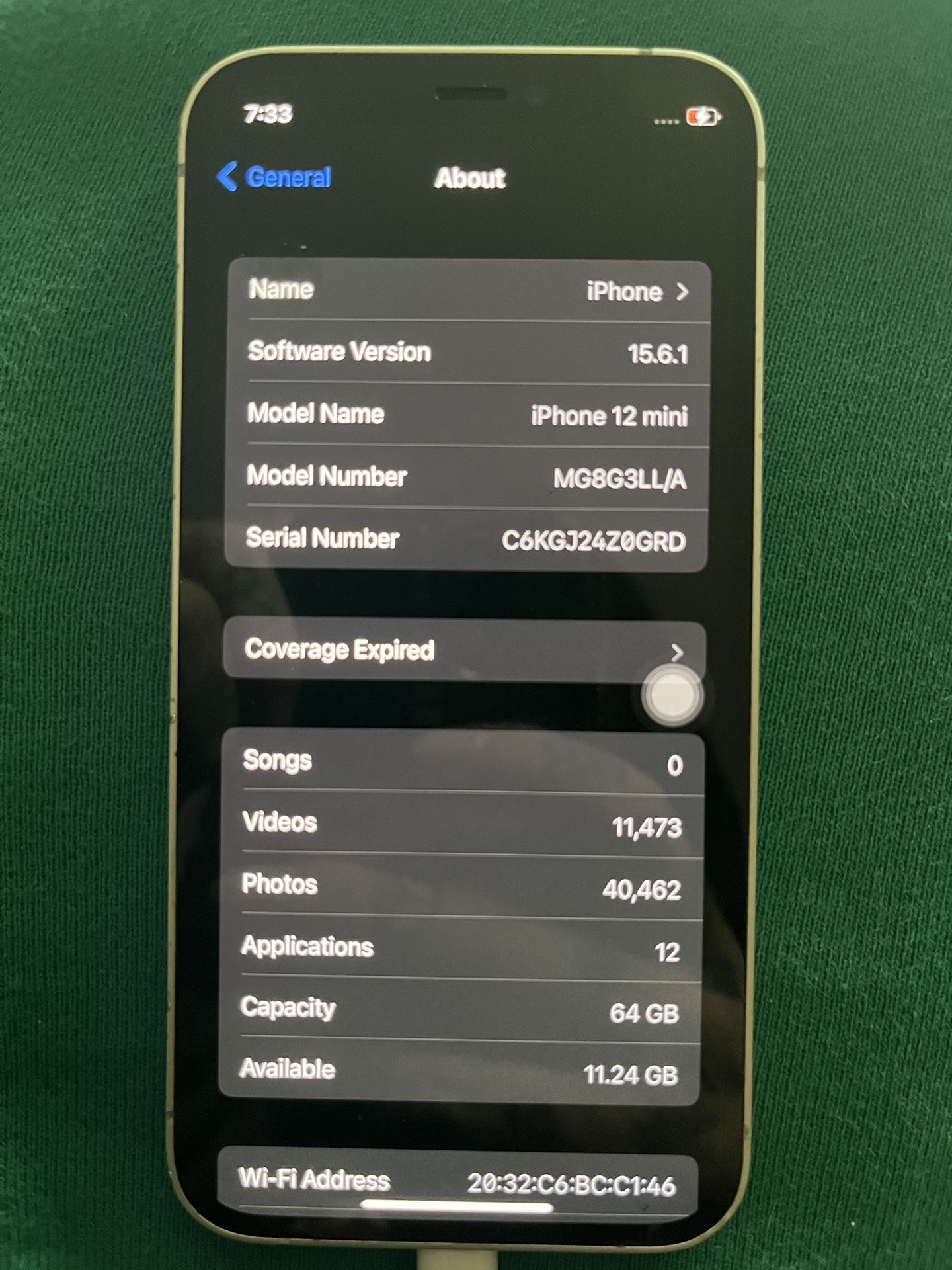 Unlocked iPhone 12 Mini 64gb