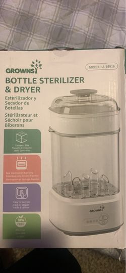 GROWNSY Bottle Sterilizer & Dryer Model LS-BE916