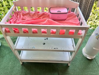 Baby changing station