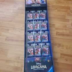 Full Display Box (72 Packs) Disney Lorcana Floodborn Trading Cards