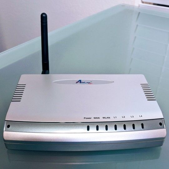 Airlink 101 Wireless Internet Broadband 802.11g Network Router Home Office Wi-Fi