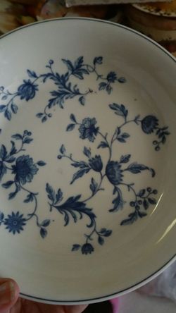 Blue plate
