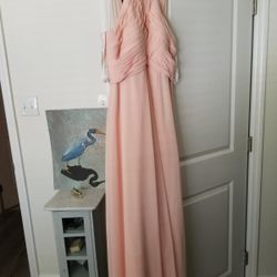 Pink Long Dress Size 4