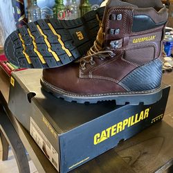 Caterpillar Steel Toe Work Boots $85