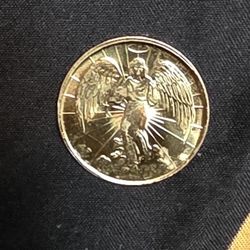 Moneda De Angel De Ambos Lados
