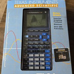 Texas Instruments TI-81 New From 1990