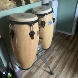 Conga Drums And Stand 