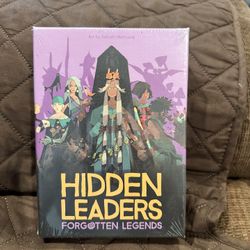 UNOPENED Hidden Leaders: Forgotten Legends (Expansion Pack)