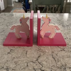 Unicorn Book Ends
