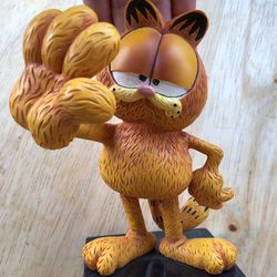 Vintage “Westland Giftware”  6” Talk To The Paw Garfield Bobble 