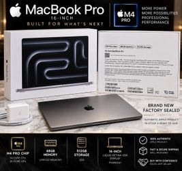 MacBook Pro - 16 inch - m4 pro - silver - 512 GB storage  - 32GB memory
