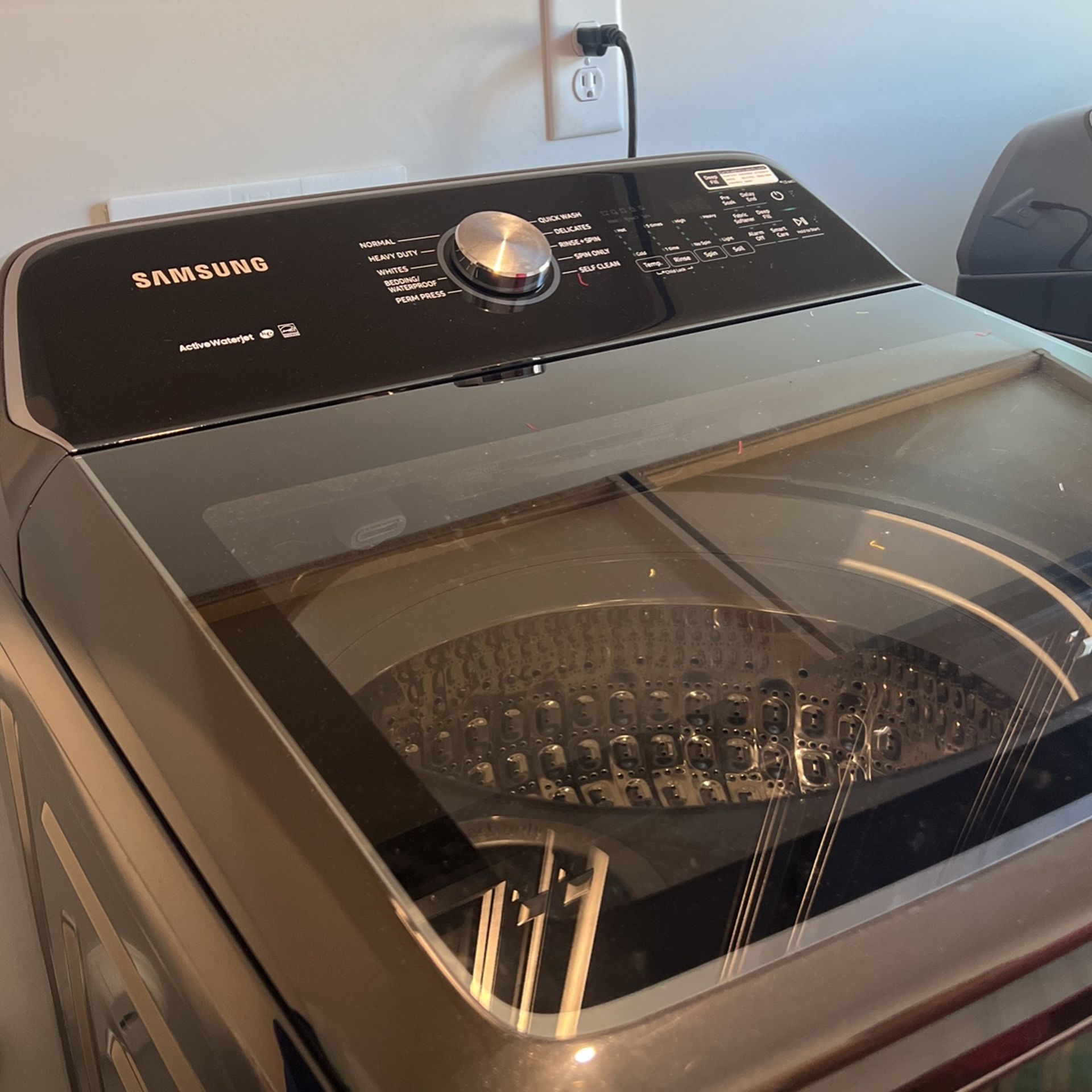 Samsung Washer - 5.5 Cu Ft Wi-Fi Active Water Jet