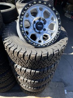 17” MVW WHEELS / BFGOODRICH KO3 315/70R17 TIRES FOR SALE!!!