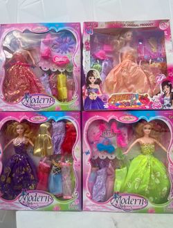 NEW Modern Girls Princess Doll Sets