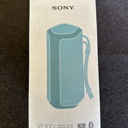 Sony XE200 Portable Bluetooth Wireless Speaker - Blue