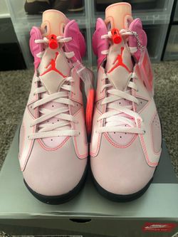 Awake Pink Jordan 6 size 12